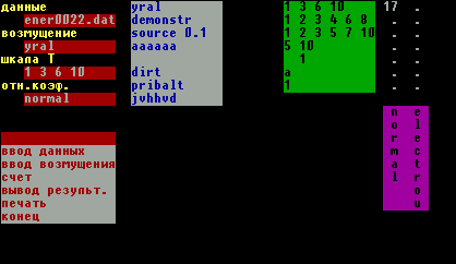 Sight of screen in program